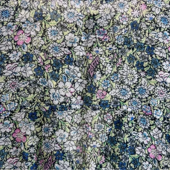 Zadig& Voltaire Betty Mousseline Liberty Garden Floral Wrap Dress, Mini, S - Picture 6 of 15